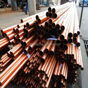 R410A Refrigeration air conditioning OD 28.6mm seamless straight copper tube