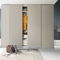 Portes miroir coulissantes de bonne qualité, 1 pièce, pour chambre à coucher