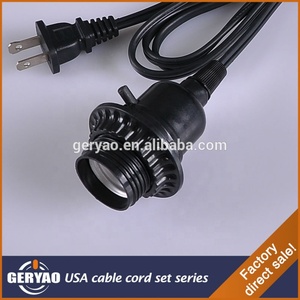 Kit de cable de lámpara colgante Canadá Americano EE. UU. Canadá, montaje de cable de luz colgante <span class=keywords><strong>E26</strong></span> - Product Image 5