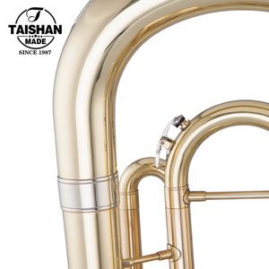Bb Key Euphonium Gold Lacquer 3 Chân Đứng Euphonium - Product Image 5
