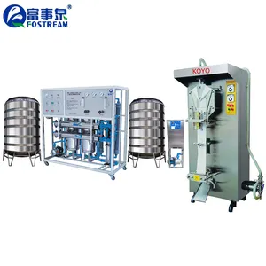 High Quality Automatic 100ml to 600ml PE Pouch Plastic Bag Water Filling Machine