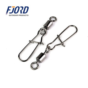 Émerillon à roulement à billes FJORD avec mousqueton Coastlock pour la pêche en eau salée - Product Image 1