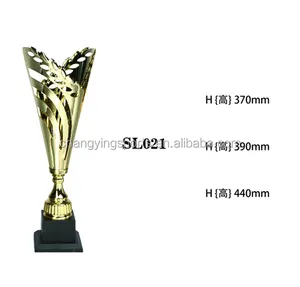 SL-023 YIWU EV Sport Metal Trophy Cup Platic base High quality Wholesale