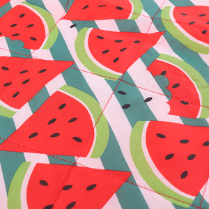 Personalizzato rotondo personalizzato per bambini tappetino da gioco pieghevole morbido e lavabile giocattoli organizzatore di stoccaggio bambini giocano tappeti per bambino strisciante - Product Image 4