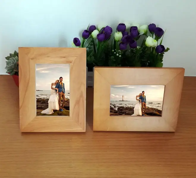 Hot Selling Eco-friendly Home Goods Wooden Photo Frame Picture Photo Frame Wall Photo Frame