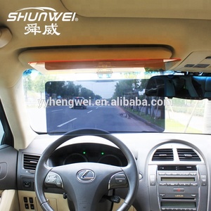 クリアビューHDビジョンロータリー車フロントガラスサンプロテクターオートデイナイトアンチグレアバイザーPCスポーツ折りたたみ可能PMMAサンシェード - Product Image 5