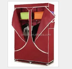 高品质布衣衣柜钢管衣柜，可折叠便携式布衣柜