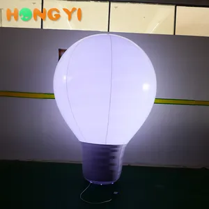 巨型 led 照明 pvc 充气氦气球球广告