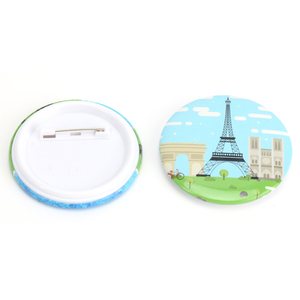 Vograce Tùy Chỉnh In Vòng Pinback Nút Huy Hiệu Với An Toàn Pin Cho Khuyến Mãi - Product Image 4
