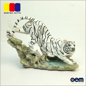 Artificielle Cadeaux D'affaires Souvenir <span class=keywords><strong>Sauvage</strong></span> Aimal Sculpture Tigre Figurines - Product Image 1
