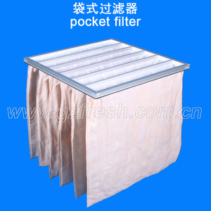 Filtro a tasche 2015(sacchetto filtro) con non- tessuto fibra <span class=keywords><strong>per</strong></span> <span class=keywords><strong>mezzo</strong></span> di filtrazione dell'aria - Product Image 5