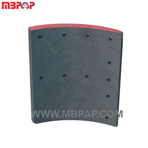 ผ้าเบรกแบบไม่มีใยหิน WVA 19068 4515 4707 4709 4551 <span class=keywords><strong>VL88</strong></span> BC36 BC37 อะไหล่รถบรรทุก - Product Image 3