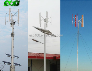 ESG-turbina aerogeneradora de eje vertical, 20kw, tipo H