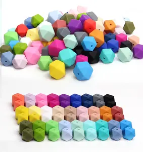 Factory For Sale Non-toxic Food Grade Soft Silicone Teething Bead