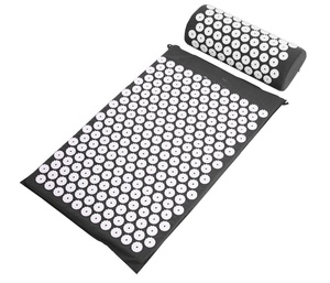 La relajación muscular crónica dolor de cabeza el dolor de espalda alivia la acupuntura colchón de masaje estera de acupresión y almohada - Product Image 1
