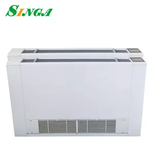 High performance floor standing fan coil for heating cooling