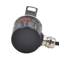 CHBG 38mm Électrique Demi Arbre Creux 8mm Codeur Rotatif Incrémental Commutateur
