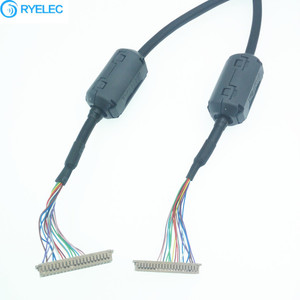 JAE FI-S20S ke DF13-40DS dengan ZCAT2035-0930 Ferrite LVDS kabel perakitan - Product Image 2
