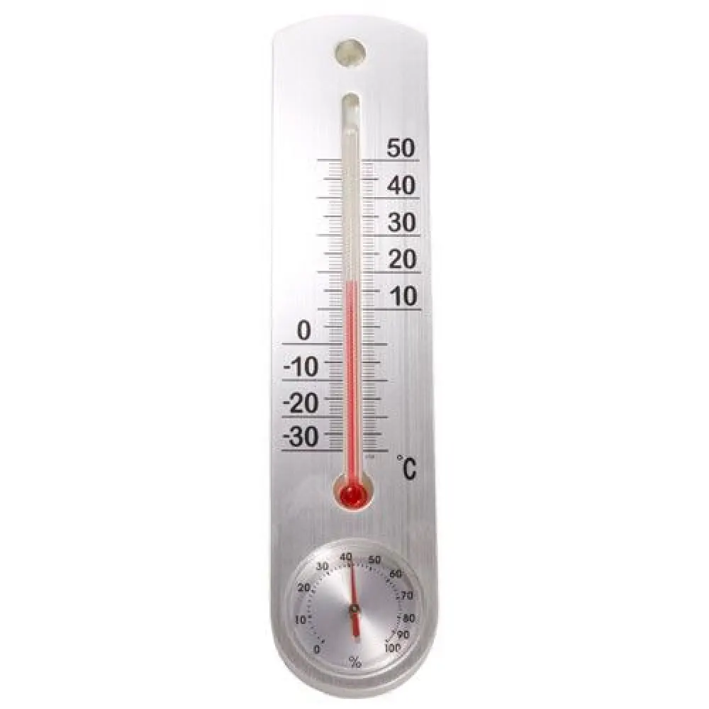 Red Alcohol Thermometer Glass Price No Battery Thermometer Hygrometer