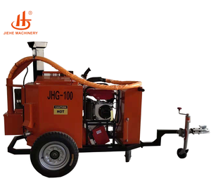 Machine d'étanchéité des fissures des routes en asphalte avec chaudière à fusion à chaud de 100 L (JHG-100) - Product Image 2