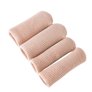 Wholesale Free Cut <strong>Toe</strong> Caps Close Finger Sleeve Tubes Protectors Gel Rubbing Tube to Prevent Bunions - Product Image 2