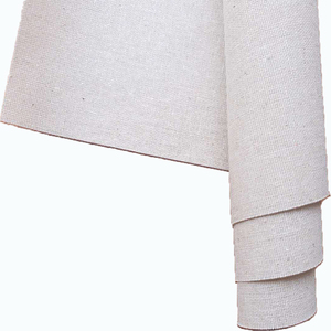 Papel de lino de algodón estirada <span class=keywords><strong>tela</strong></span> de pintura de la lona rollo - Product Image 5