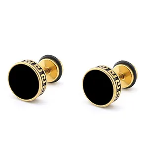 Hot Selling Trend Korean Stainless Steel Men Titanium Fashion Male Stud Earrings