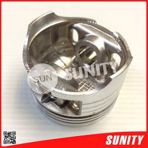 Taiwán hizo alta velocidad Scooter motocicleta motor de gasolina piezas GB1 47mm pistón de aluminio - Product Image 3