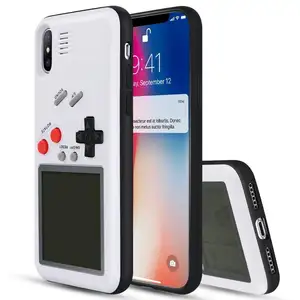 2018 חדש Gameboy טטריס Gameboy נגן טלפון מקרה משחק עבור iPhone X