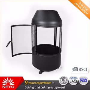 Chaude Qualité Grand Charbon De Bois Grill Mexicain Foyer Extérieur - Product Image 1