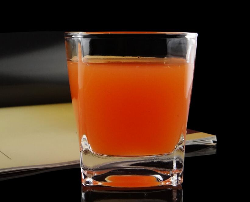 Factory direct supply square whiskey glass cup