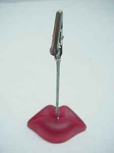 เชิงเทียนแก้วรูปหัวใจสีแดง - Product Image 2