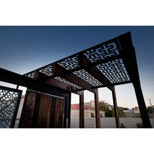 Bioclimatic Pergola Taman Pergola Bilah Aluminium