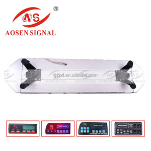 12 فولت الأحمر الأزرق ستروب تحذير <span class=keywords><strong>led</strong></span> شرطة الطوارئ ضوء القضبان مع بناء في اللغة - Product Image 6