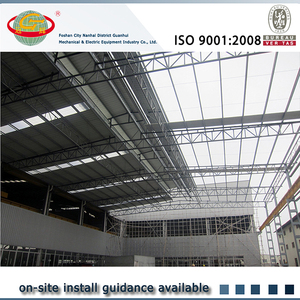 Bâtiment en acier Chine fabricant salaire d'actualisation préfabriqué - Product Image 1