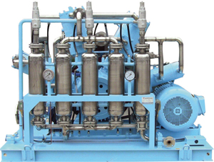 Potenciador de compresor de oxígeno de alta presión sin aceite, sistema de refrigeración por agua/Aire, con aprobación ISO CE - Product Image 5