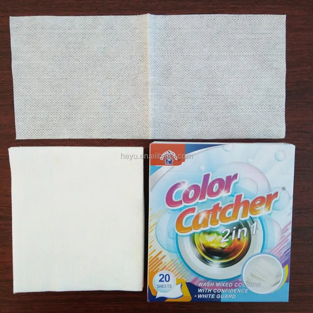 Promotional Whiter Cleaner Laundry Colour Catcher with nice price