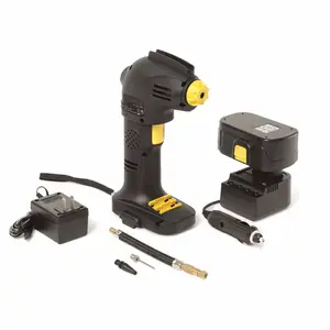 Tenuto in mano mini pompa elettrica del compressore d'aria, 12 V Elettrico portatile pneumatico auto pompa di aria, batteria ricaricabile cordless compressore d'aria