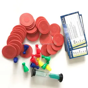 Özel manyetik tahta oyunu adet manyetik özel risk kurulu oyunu plastik pimleri
