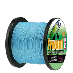 Offre de fabrication prix de gros 4 brins PE ligne de pêche 100M -3000M Ultra-Casting Strong 6-40LBS ligne flottante