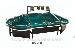 Supermercato rack di frutta e verdura di visualizzazione scaffali - Product Image 3