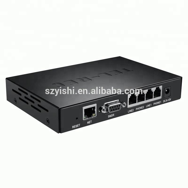 2 Lignes/Ports Autonome Réseau SMDR Voix Logger, multiples Canaux CMS Voix Exploitation Forestière Serveur