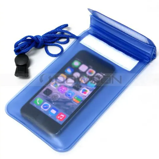 Özelleştirilmiş su geçirmez PVC cep telefonu akıllı kılıf çanta moda su geçirmez kılıfı için cep telefonu evrensel boyutu