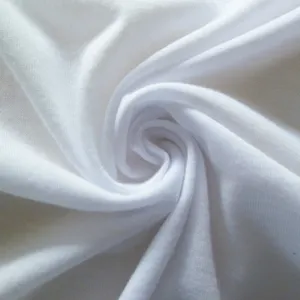 Giá Rẻ 100% Poly Spun Siro Polyester Jersey Vải Dệt Kim