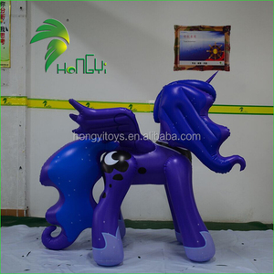 Personaggio Gonfiabile Personalizzato Più Popolare / Modello di Cavallo Viola Gonfiabile - Product Image 4
