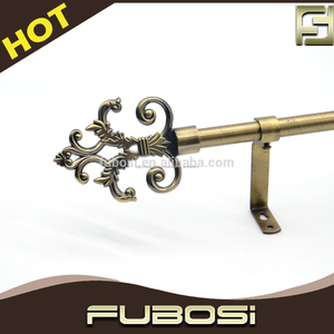 vendita calda tenda rod cappuccio con hardware panneggio - Product Image 1
