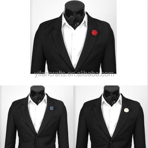 로즈 플라워 Boutonniere ere의 Corsage 웨딩 댄스 파티 성인식 이벤트 옷깃 핀 - Product Image 2