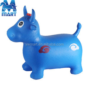 kids luft aufblasbare springen pferd mit musik - Product Image 3