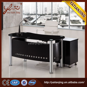 Alibaba achats en ligne ventes pas cher clair table de bureau en verre alibaba dot <span class=keywords><strong>com</strong></span> - Product Image 1