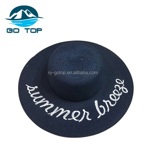 Al por mayor sombreros de paja de papel para <span class=keywords><strong>el</strong></span> sol señora Custom español sombrero de paja - Product Image 4